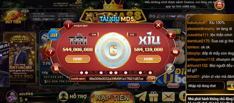 Tài xỉu Xocdia88 có tính xanh chín cao